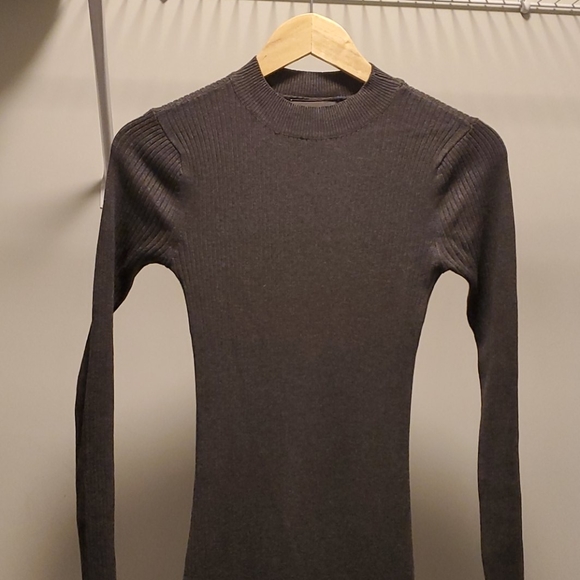 Monki grey midi sweater dress - Picture 2 of 3